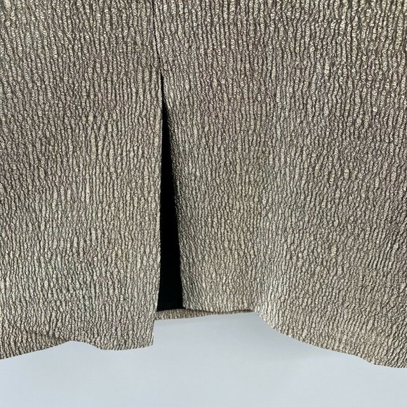 Bardot REVOLVE Golden Shimmer Dress Mini Sheath Cocktail Formal Prom sz M (8-10) - Picture 7 of 8